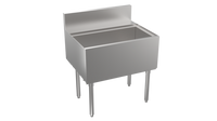 Krowne Stadium Series 30-Inch Underbar Ice Bin/Cocktail Unit with 10-Circuit Cold Plate