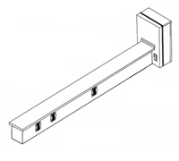 Dinex 12 ft Electric Conveyor Raceway