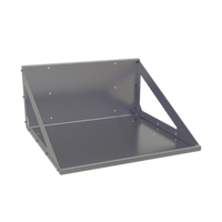 Glastender Wall Rack for Beverage Line Chillers, 16-Gauge Galvanized Steel