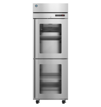 Hoshizaki Steelheart 27.5-Inch Wide Single-Section Heated Holding Cabinet with Glass Doors