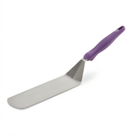 Vollrath Ergo Grip™ Heavy-Duty Stainless Steel Solid Turner with Purple Nylon Handle