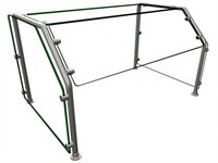 Hatco Flav-R-Shield Self-Service Single-Sided Glass Food Shield, 1 Bay, 36 Inch Wide