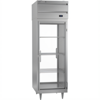 Beverage-Air PFD1HC-1BG P Series One-Section Pass-Thru Glass Door Freezer, 22.9 Cu. Ft., Top-Mounted Self-Contained Refrigeration