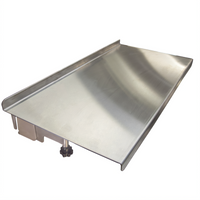 BK Resources 24 Inch x 12 Inch Multi-Angle Stainless Steel Shelf
