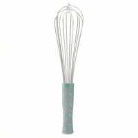 Vollrath Jacob's Pride 12-Inch French Whip with Aqua Nylon Handle