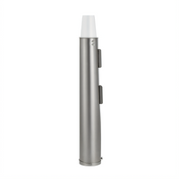 Vollrath SLC-2 Spring-Loaded Adjustable Stainless Steel Cup Dispenser for 2-7/8 to 3-1/2 Inch Cups