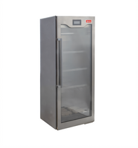 Omcan Dry Aging Cabinet with Glass Door, 16.95 Cu. Ft., 110-120V