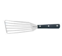 Mundial Slotted Fish Turner with Stainless Steel Blade and Black Wood Handle