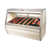Howard-McCray 35 Series 119 Inch Double Duty Red Meat Service Case with Remote Refrigeration and LED Lighting