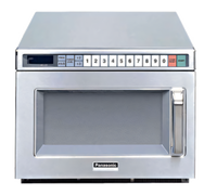 Panasonic PRO1 1200-Watt 0.6 Cu. Ft. Compact Stackable Commercial Microwave Oven with 15 Power Levels