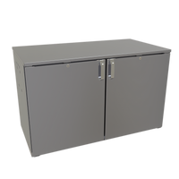 Glastender CP1RL48 48-Inch Low-Profile 4-Door Pass-Thru Back Bar Cooler, Remote Refrigeration