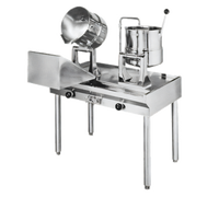 Groen Electric Kettle Cabinet Assembly with Three 20 Quart Hand-Tilt Kettles