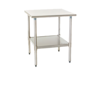 Eagle Deluxe Series Stainless Steel Work Table with Adjustable Undershelf, 96