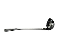 American Metalcraft Mirage 1 oz. 18/8 Stainless Steel Ladle, 9-Inch