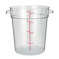 Winco PCRC-4 Commercial Food Storage Containers Case of 12