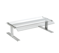 Nemco Flat Top Pass-Through Canopy Sneeze Guard for 8045N Series Roller Grill