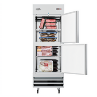 Koolmore RIF-1D-SSHD Reach-In Refrigerators & Freezers
