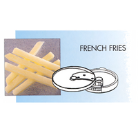 Robot Coupe 8 x 8 mm French Fry Kit Disc Assembly