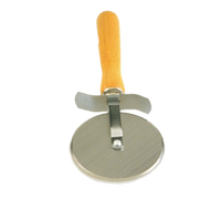 Crestware 4-Inch Pizza Cutter with Wood Handle