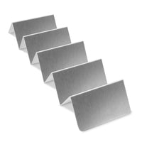 Vollrath Mini Taco Tray, 4/5 Compartment, Satin-Finished Stainless Steel, 14 x 4 x 2 Inches