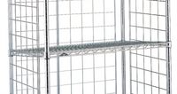Metro Super Erecta 60-Inch x 24-Inch Chrome Wire Slanted Shelf