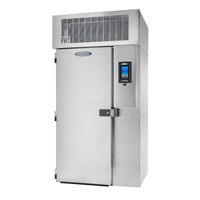 HURRiCHiLL Roll-In Self-Contained Blast Chiller/Shock Freezer, 1 Mobile Rack, 200 lb Chill / 120 lb Freeze, 208V 3-Phase