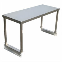 Omcan 30-Inch Overshelf for 2-Pan Steam Table