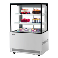 Turbo Air 35-3/8-Inch Full Service Refrigerated Bakery Display Case, Straight Glass, 12.5 Cu. Ft.
