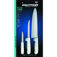 Dexter Russell Sani-Safe 3-Piece Cutlery Set with 10