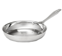 Vollrath Intrigue 10-15/16 Inch Mirror Finish Stainless Steel Fry Pan