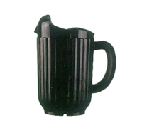 Vollrath Tuffex™ I Deluxe Three-Lipped 60 oz Polycarbonate Water Pitcher, Black