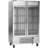 Beverage-Air Vista® Series 46.15 Cu. Ft. Two-Section Bottom-Mount Reach-In Refrigerator with Glass Doors