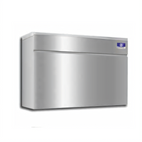 Quadzilla QuietQube Remote Air-Cooled Half-Dice Cube Ice Maker, 2910 lb/24 Hr