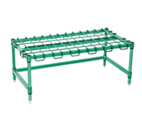 EAGLEgard Wire Dunnage Rack with Removable Wire Mat Assembly and Three-Sided Frame, 36 x 24 x 14 Inches, 1600 lb Capacity