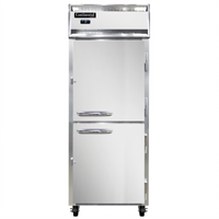Continental Refrigerator 1FENHD One-Section Extra-Wide Reach-In Freezer with Half Doors