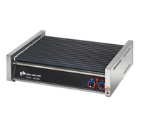 Grill-Max Pro Flat Roller Hot Dog Grill, 50-Dog Capacity, Analog Controls, Duratec Rollers