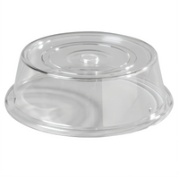 Carlisle Round Clear Polycarbonate Plate Cover for 10-1/2