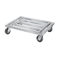 Channel MD2436 Mobile Aluminum Tubular Dunnage Dolly, 36 x 24 x 8 Inches, 1,200 lb Capacity