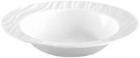 Corelle Essentials Wide Rim Vitrelle Glass Entrée Bowl, 28 oz, 10-1/2 Inch Round, Dune
