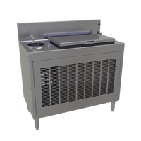 Glastender 36-Inch Free-Standing Underbar Ice Cream Dipping Cabinet with Self-Contained Refrigeration