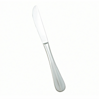Winco Stanford 9-Inch Extra Heavy Weight Dinner Knife, 18/8 Stainless Steel, Mirror Finish