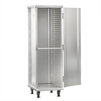 Enclosed Non-Insulated Aluminum Transport Cabinet, 40-Tray Capacity, 18 x 26 Pan Size