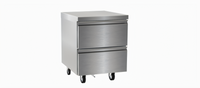 Delfield 27-Inch One-Section Two-Drawer Self-Contained Undercounter Freezer Base