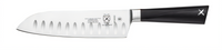 Mercer Culinary ZüM 7-Inch Santoku Knife with Granton Edge, Forged High-Carbon German Steel