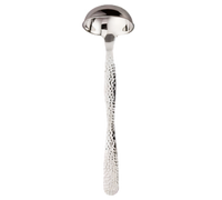 American Metalcraft Hammered Stainless Steel Buffet Ladle, 1 oz., 9 Inch