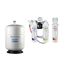 Everpure OPS175CR/5 Wall-Mounted Reverse Osmosis System with 5 Gallon Storage Tank, 175 GPD, Non-Electric