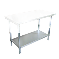 Omcan USA 22100 Standard Series Stainless Steel Prep Tables