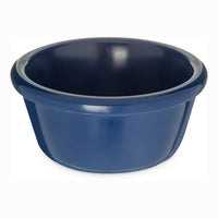 Carlisle 6 oz Smooth Melamine Ramekin, Cobalt Blue
