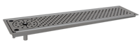 Glastender 30-Inch Drop-In Rinser Faucet Drain Tray with 1/2-Inch Drain