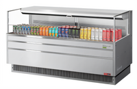 Turbo Air Low-Profile Horizontal Open Display Merchandiser, 70-3/4-Inch, 9.7 Cu. Ft., Deck Only